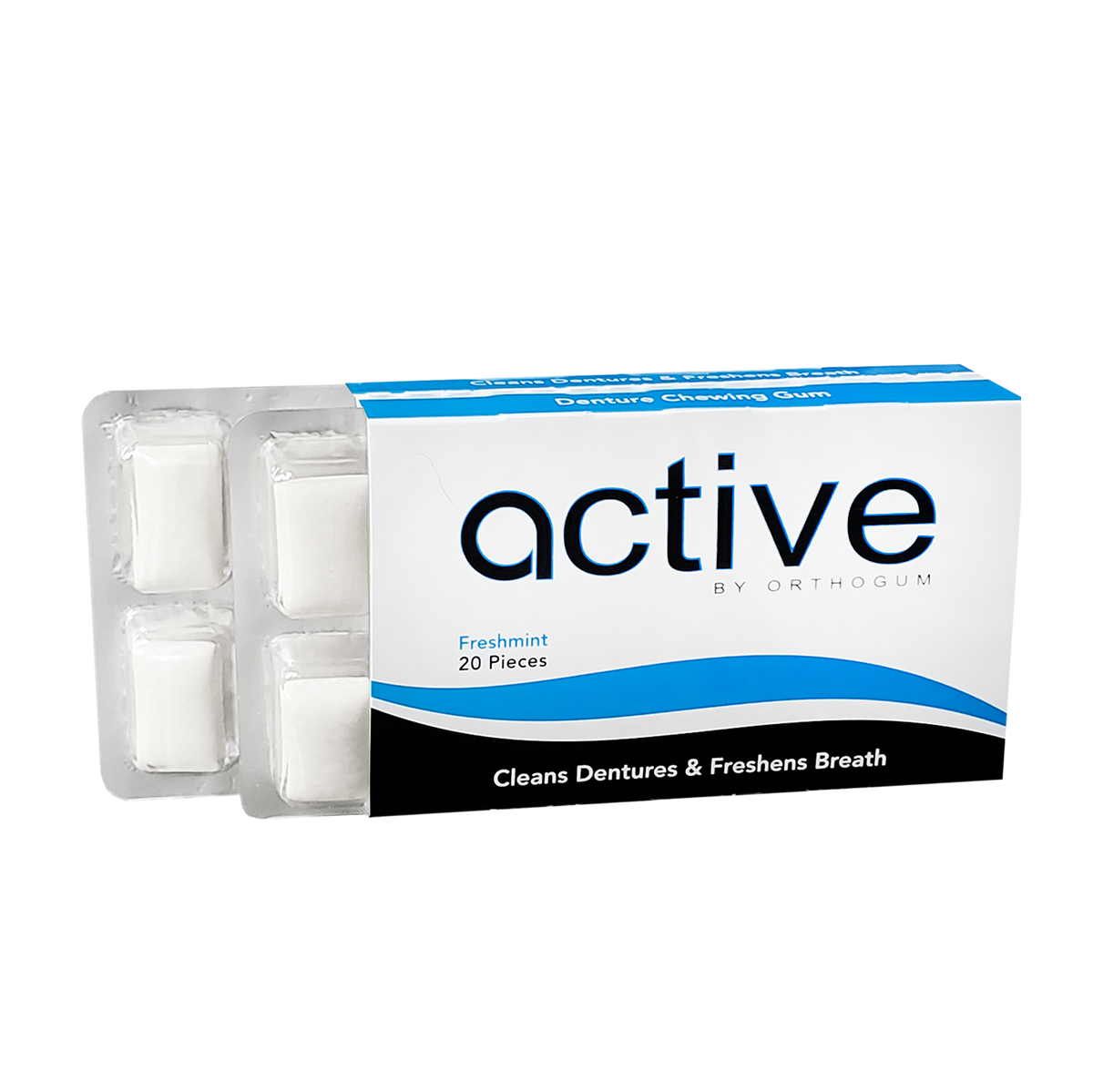 Active™ Denture Gum — 20 piece box